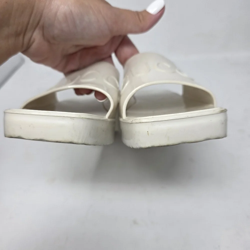 Gucci Cream Mules - Picture 7 of 10